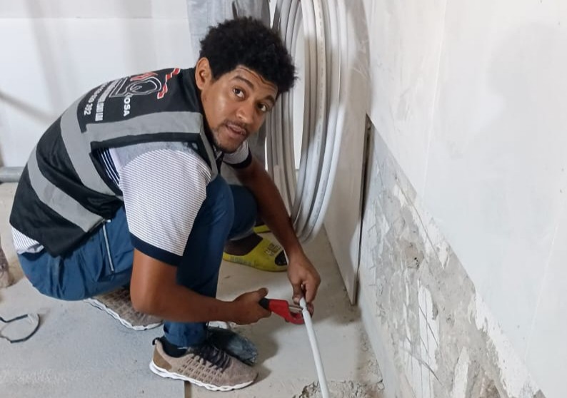 Grelhador residencial em inox com sistema de campanhola